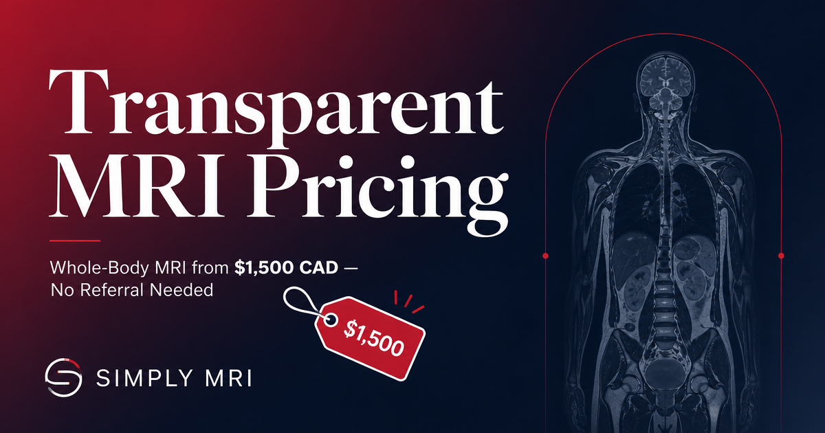 Private MRI Cost in Ontario (2026) — Full Pricing Comparison